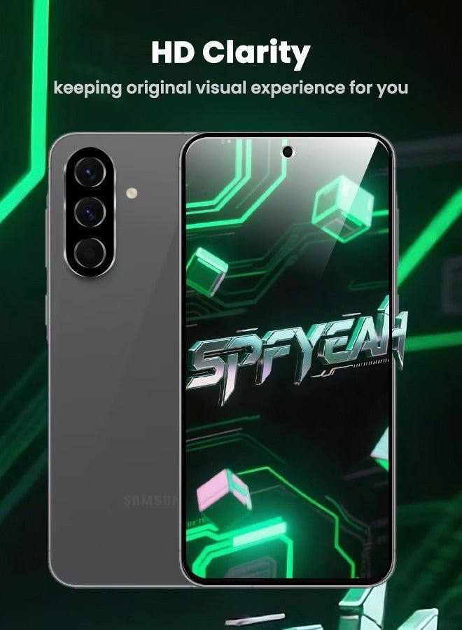 Nova future [2+2 Pack] Samsung Galaxy A56/A36 HD Screen Protector with Camera Lens Protector, [9H Hardness][Touch Sensitive][Fingerprint Unlock][Bubble Free][Case Friendly] Protector Set for Samsung A56/A36 6.7 inch - Image 5